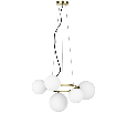 Люстра подвесная Lightstar GLOBO  5х40W G9 Латунь 815051