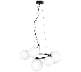 Люстра подвесная Lightstar GLOBO  5х40W G9 Черный 815057