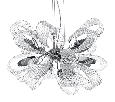 Люстра подвесная Lightstar CIAMBO  11х40W G9 Хром 820110