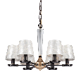 Люстра подвесная Lightstar PERLA  6х40W E14 707061