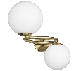 Бра Lightstar GLOBO  2х40W G9 Латунь 815621