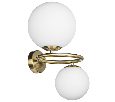 Бра Lightstar GLOBO  2х40W G9 Латунь 815621