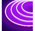 Гибкий неон Arlight GALAXY-1206-5000CFS-2835-100 12V Purple (12x6mm, 12W, IP67) 029360