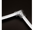 Соединитель угловой Arlight ARL-CLEAR-U15-90 (26x15mm) Металл 022702