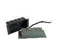 Светодиодный светильник Feron LN012 встраиваемый 5W 4000K, IP65, серый 41174