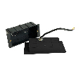 Светодиодный светильник Feron LN012 встраиваемый 5W 4000K, IP65, черный 41160