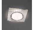 Светильник встраиваемый с белой LED подсветкой Feron CD5023 потолочный GX53 без лампы, матовый 40521