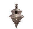 Светильник подвесной Maytoni Trottola  E27 1x60W Дымчатый P057PL-01B