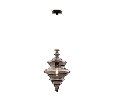 Светильник подвесной Maytoni Trottola  E27 1x60W Дымчатый P057PL-01B