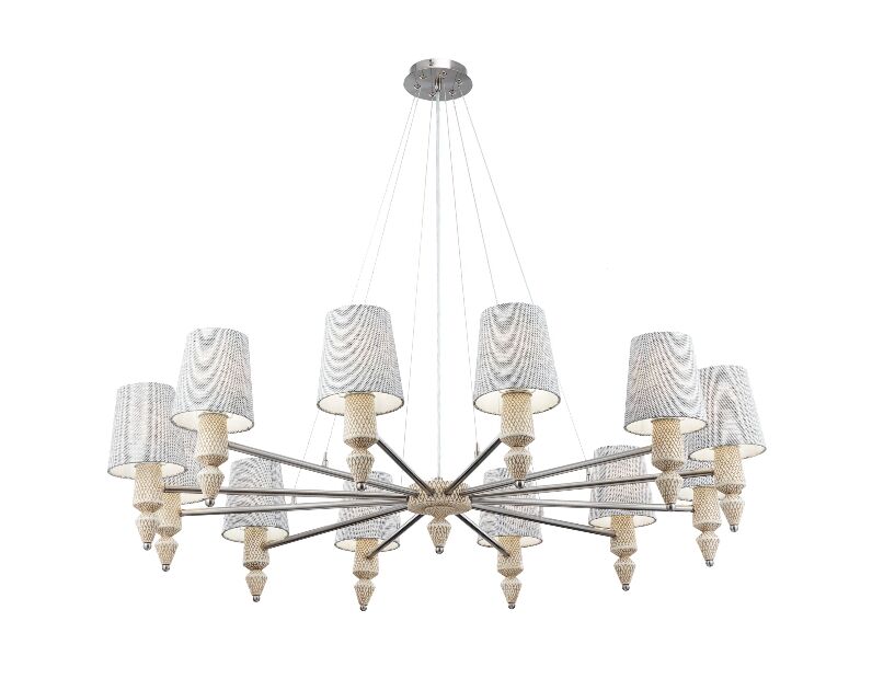 Люстра подвесная Maytoni Marseille  E14 12x40W MOD039PL-12N