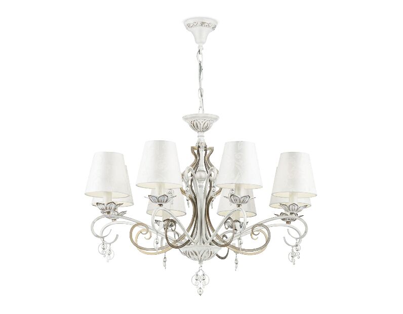 Люстра подвесная Maytoni Monile  E14 8x40W "2 в 1" ARM004-08-W