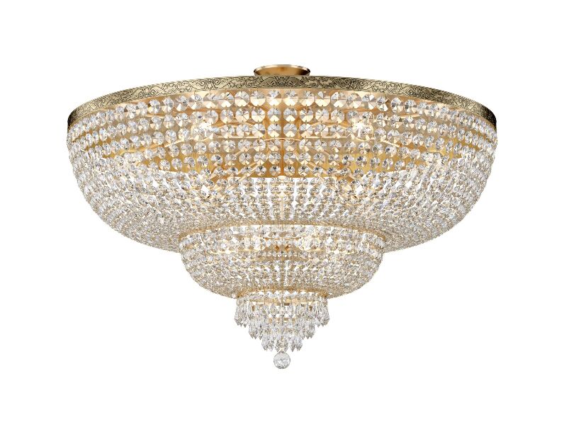 Люстра потолочная Maytoni Palace  E27 18x60W DIA890-CL-18-G