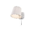 Бра Maytoni Bergamo  E27 1x60W Бежевый MOD613WL-01W