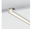Профиль с экраном Arlight SL-LINIA49-F-2500 ANOD+OPAL (Алюминий) 020469