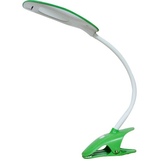 Настольный светодиодный светильник Feron DE1708 5W, зеленый 24186