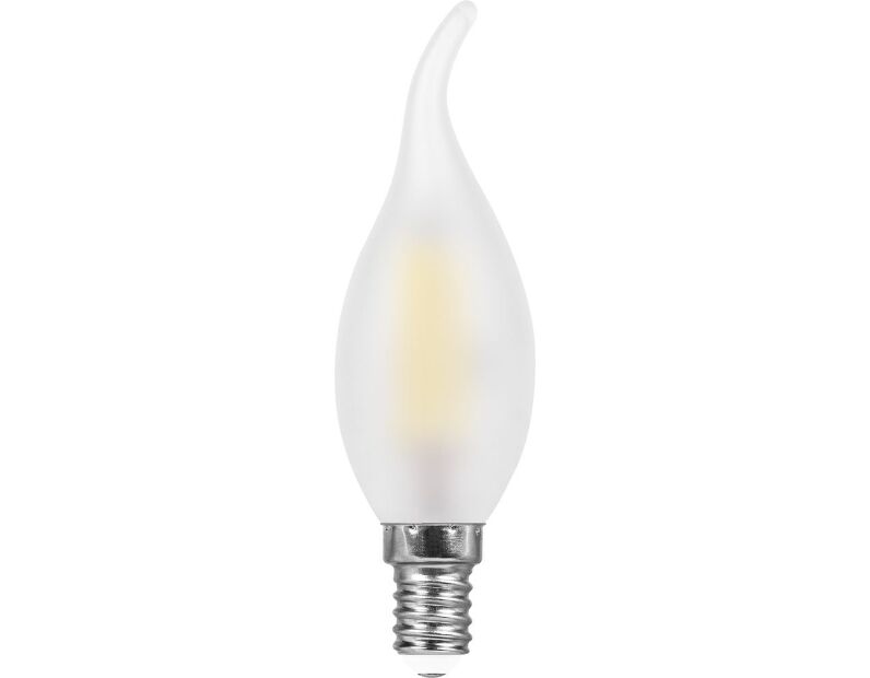 Лампа светодиодная Feron LB-59 Свеча на ветру E14 5W 2700K 25649