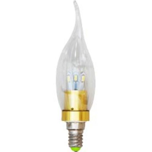Лампа светодиодная Feron LB-71 Свеча на ветру E14 3,5W 4000К 25261