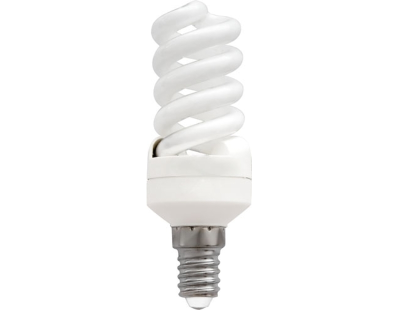 Лампа энергосберегающая Feron ELT19 Спираль Т2 E14 11W 6400K 04939