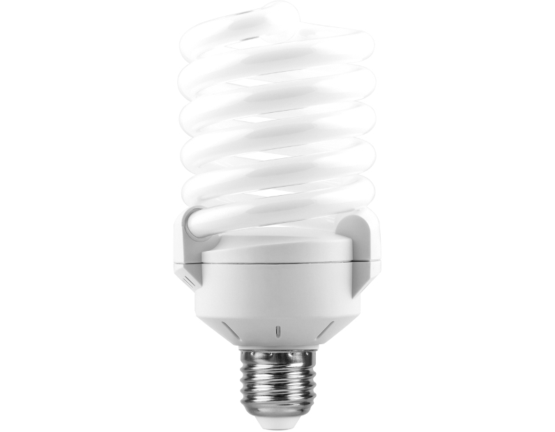 Лампа энергосберегающая Feron ESF-35W/M Спираль Т3 E27 35W 6400K 04036