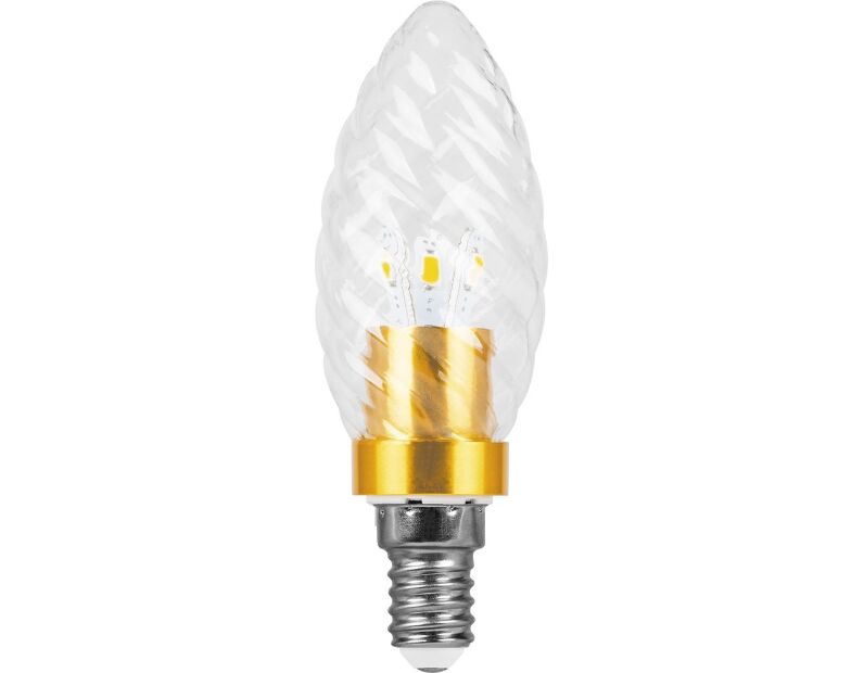 Лампа светодиодная Feron LB-77 Свеча E14 3,5W 4000К 25345
