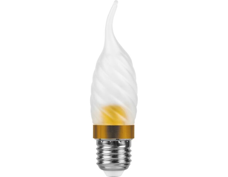 Лампа светодиодная Feron LB-78 Свеча на ветру E27 3,5W 2700К 25379