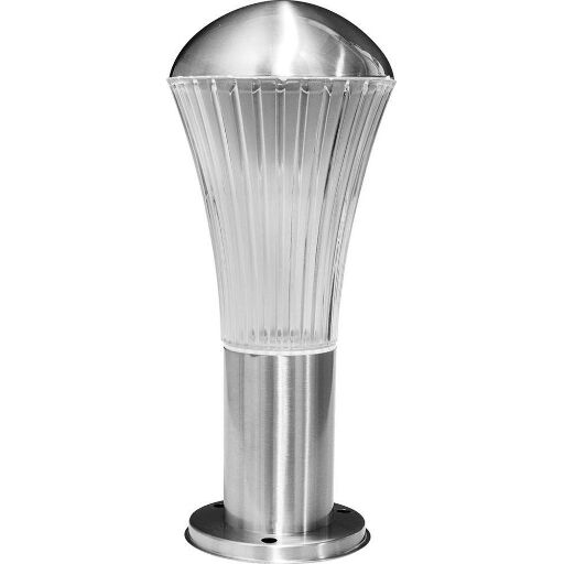 Светильник садово-парковый Feron DH0503, Техно столб, 18W E27 230V, серебро 06181
