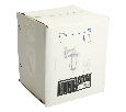 Светильник садово-парковый Feron 6102 шестигранный на стену вниз 60W E27 230V, белый 11053
