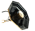 Светильник садово-парковый Feron 8105 восьмигранный на цепочке 100W E27 230V, черное золото 11248