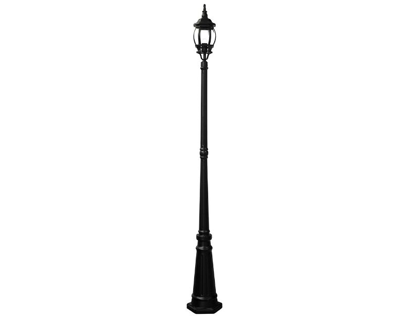 Светильник садово-парковый Feron 8111 столб 100W E27 230V, черный 11212