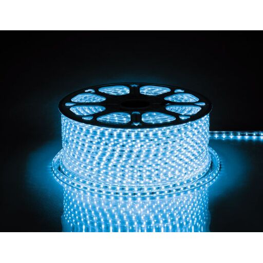 Cветодиодная LED лента Feron LS704, 60SMD(2835)/м 4.4Вт/м  100м IP65 220V синий 26242