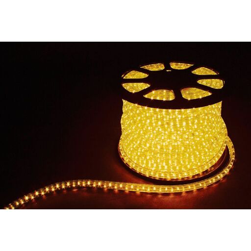 Дюралайт светодиодный Feron LED-F3W 3-х жильный , желтый, 2,88Вт/м 72LED/м 50м 220V 26068