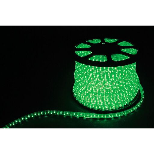 Дюралайт светодиодный Feron LED-F3W 3-х жильный , зеленый 2,88Вт/м 72LED/м 50м 220V 26069