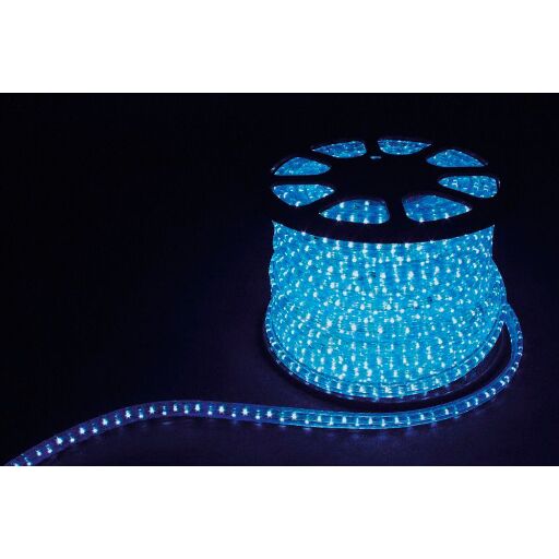 Дюралайт светодиодный Feron LED-F3W 3-х жильный , синий 2,88Вт/м 72LED/м 50м 220V 26071