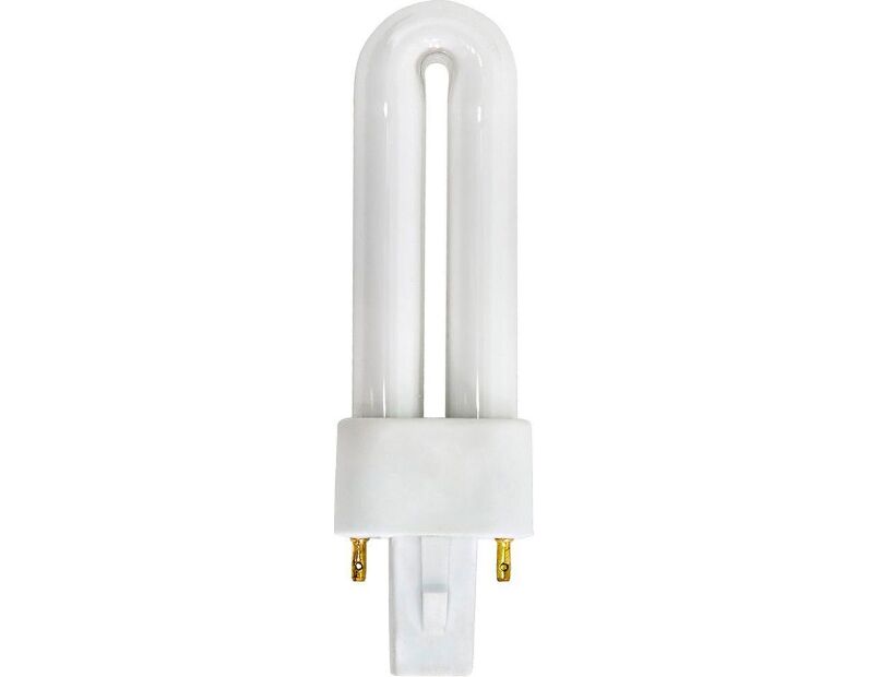 Лампа люминесцентная одноцокольная, 9W  1U/T4 2P G23 2700K, EST1 04277