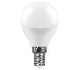Лампа светодиодная Feron LB-550 Шарик E14 9W 2700K 25801