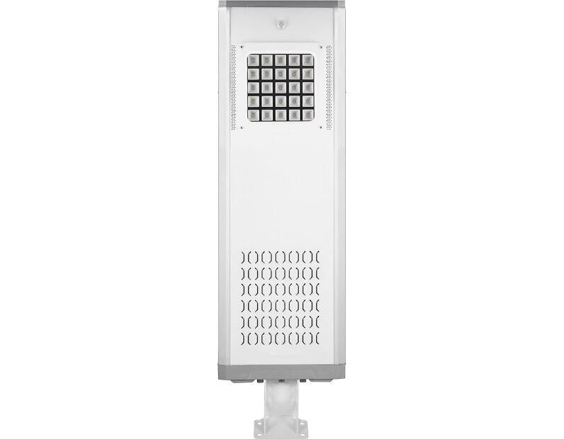 Светодиодный уличный фонарь консольный на солнечной батарее Feron SP2339 25W 6400K с датчиком движения, серый 32191