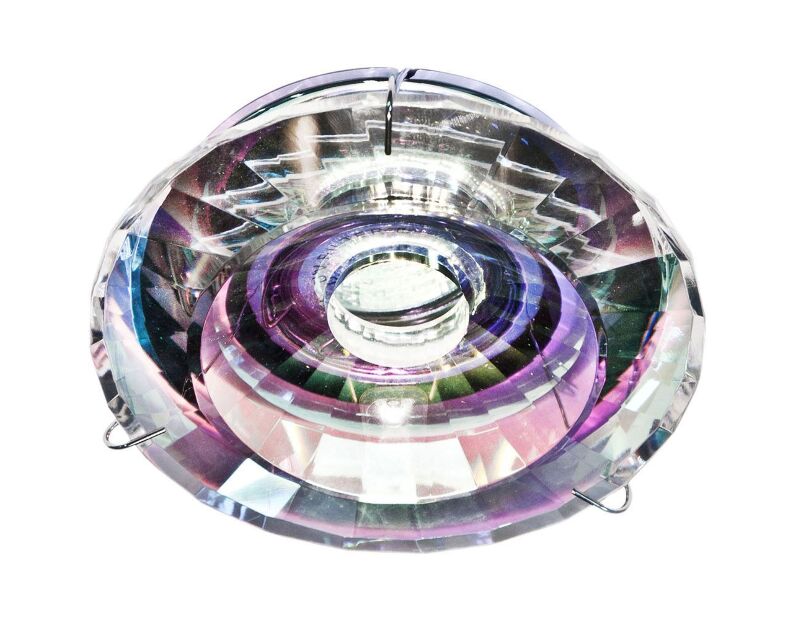 Светильник потолочный, MR16 G5.3 с многоцветным стеклом, хром, DL4158 17184