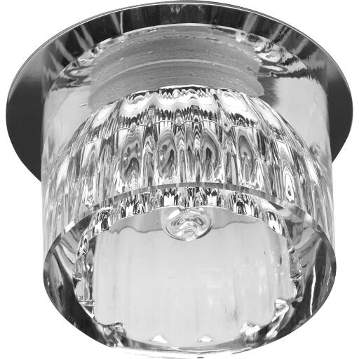 Светильник потолочный, JCD9 35W G9 прозрачный,хром, JD160 18906