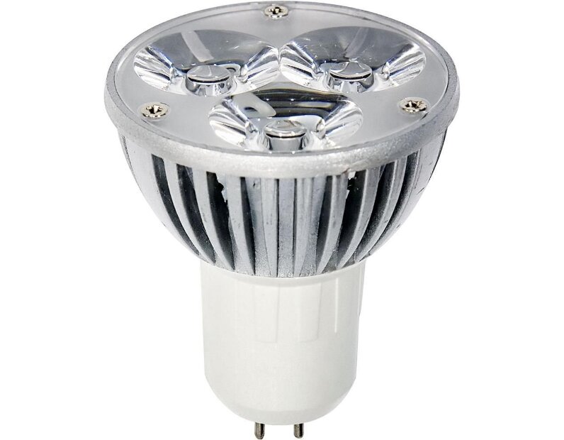 Лампа светодиодная, 3LED(3W) 230V E14 6400K, LB-112 25203