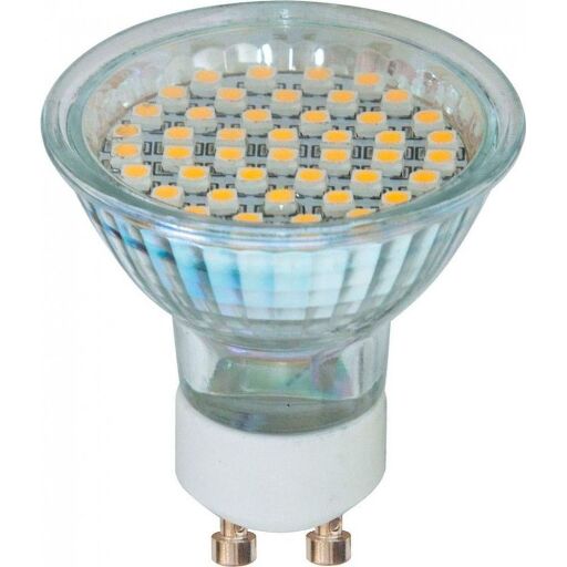 Лампа светодиодная, 44LED(3W) 230V GU10 6400K 44*50mm, LB-24 25164