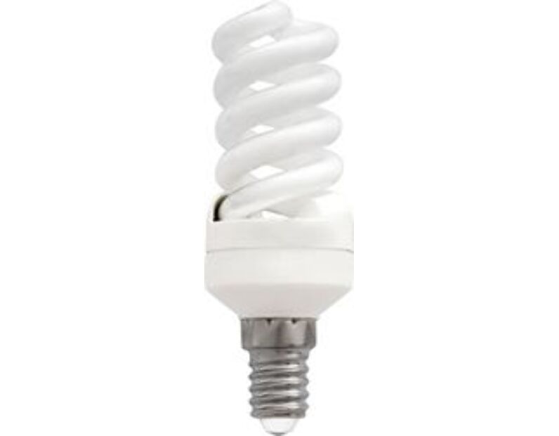 Лампа энергосберегающая Feron ELT19 Спираль Т2 E14 15W 6400K 04700