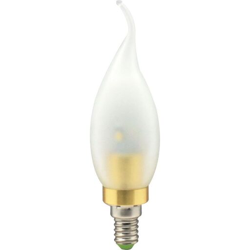 Лампа светодиодная, 6LED(3.5W) 230V E14 4000K матовая золото, LB-71 25315