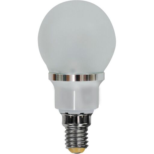 Лампа светодиодная, 6LED(3.5W) 230V E14 4000K матовая, LB-40 25324