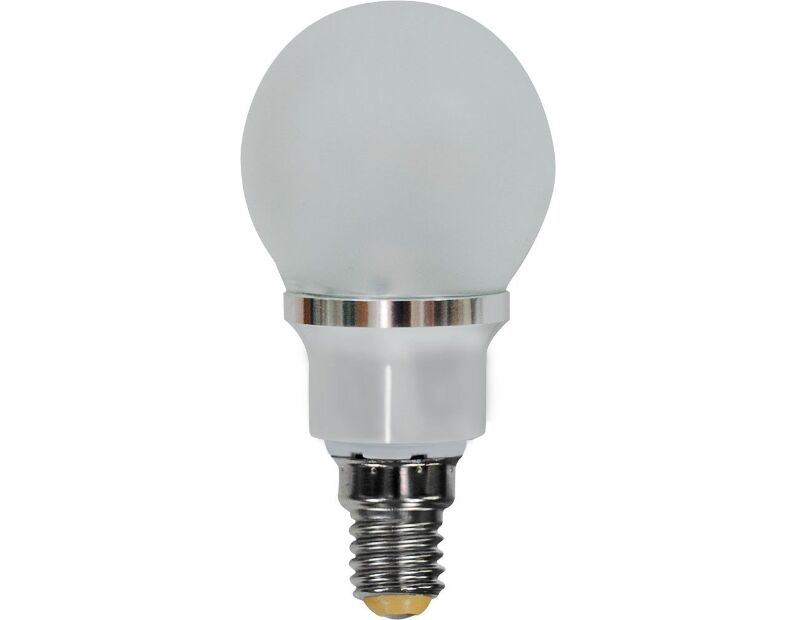Лампа светодиодная, 6LED(3.5W) 230V E14 4000K матовая, LB-40 25324
