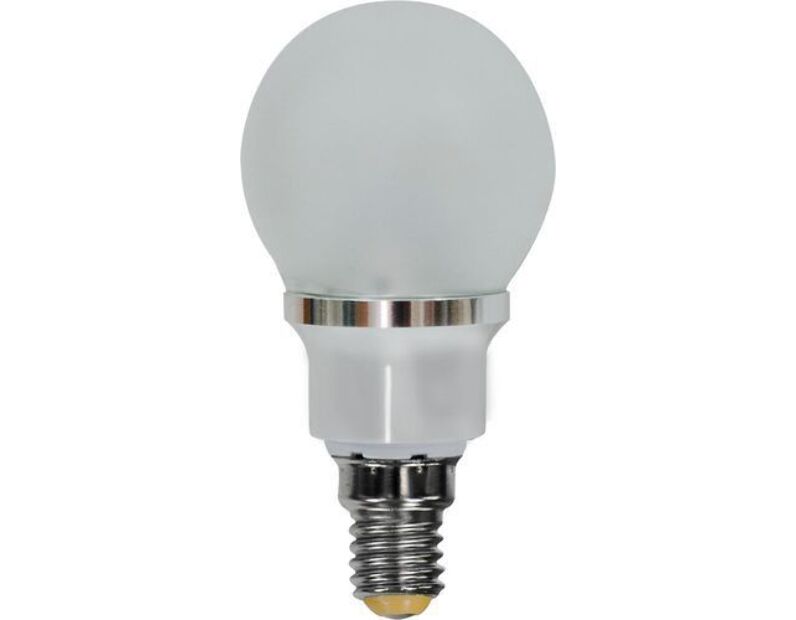 Лампа светодиодная, 6LED(3.5W) 230V E14 6400K матовая, LB-40 25325