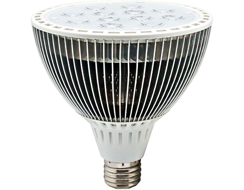Лампа светодиодная, 12LED(12W) 230V E27 4000K, LB-602 25234