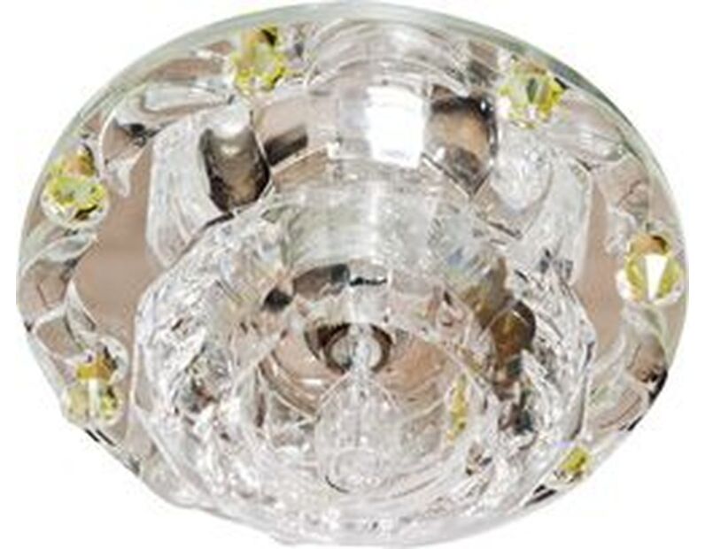 Светильник потолочный JC Max20W G4  прозрачный-желтый, прозрачный, 1580 28437