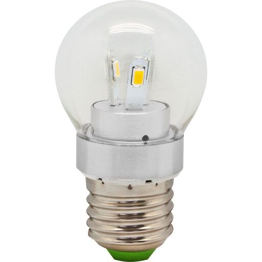 Лампа светодиодная, 6LED(3.5W) 230V E27 6400K, LB-40 25265
