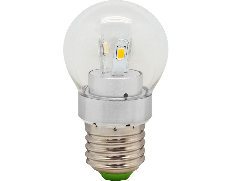 Лампа светодиодная, 6LED(3.5W) 230V E27 6400K, LB-40 25265
