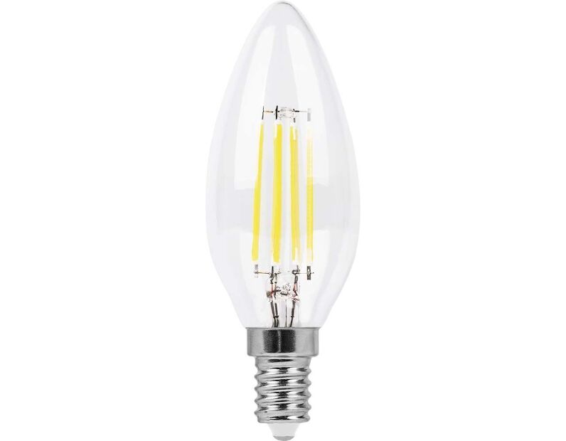 Лампа светодиодная Feron LB-58 Свеча E14 5W 6400K 25574